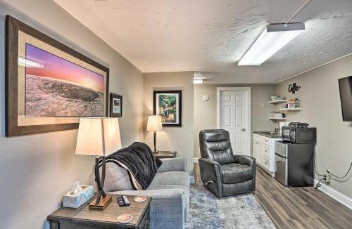 Sturgis Apartment | Walk to Main St Sturgis Apt with Grill!