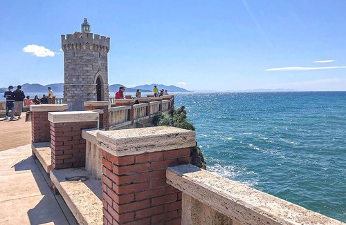 Piombino Apartment | Welcome to this vacation apartment with shared pool.