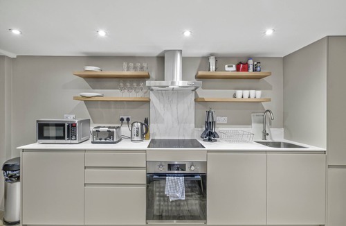 West Kensington Condo | West Kensington Studio Vacation Rental with Terrace & Garden | Sleeps 4