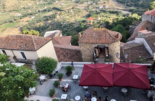 Santa Maria di Castellabate Apartment | While Attic in a medioeval town above the coast with breath taking view