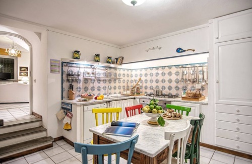 Schiazzano Villa | Wonderful private villa with A/C, WIFI, pool, TV, terrace and panoramic view, close to Sorrento