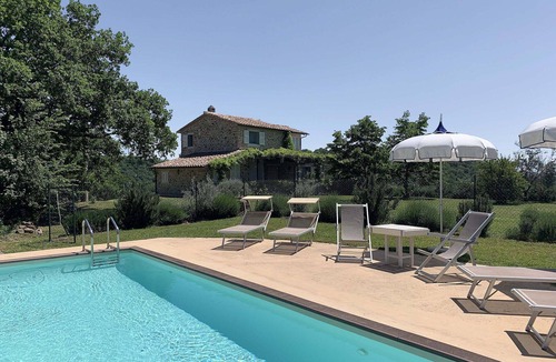 Manciano Villa | Wonderful private villa for 6 people with private pool, A/C, WIFI, TV, terrace and panoramic view