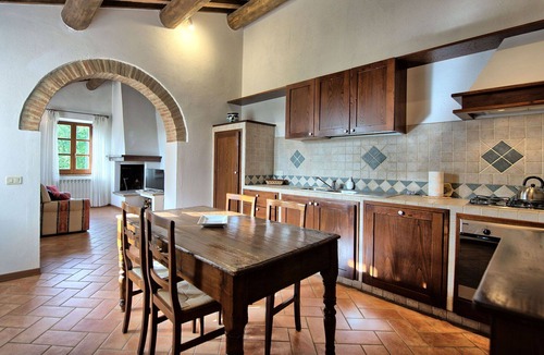 Cetona Villa | Wonderful private villa for 20 people with A/C, private pool, WIFI, TV, veranda and panoramic view