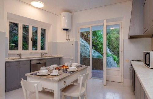 Bagno-Sprizze Villa | Wonderful single villa in a unique location along the coast between procchio and Marciana Marina ,with private beach, air conditioning and wi fi . It can accommodate up to 11 people. It is spread over three levels : from the provincial road, where there