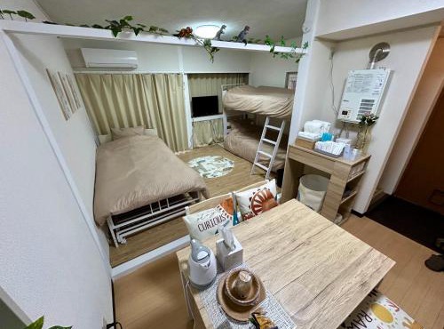 201号室 福井駅東口から徒歩10分 スーパーまで2分 無料駐車場有 民泊 eclat エクラ 城東 201