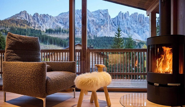 A family Alpine chalet in the heart of the Dolomites