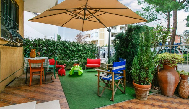 Apartment in the center of Riccione, the pearl of the Adriatic, near services, not far from the beau