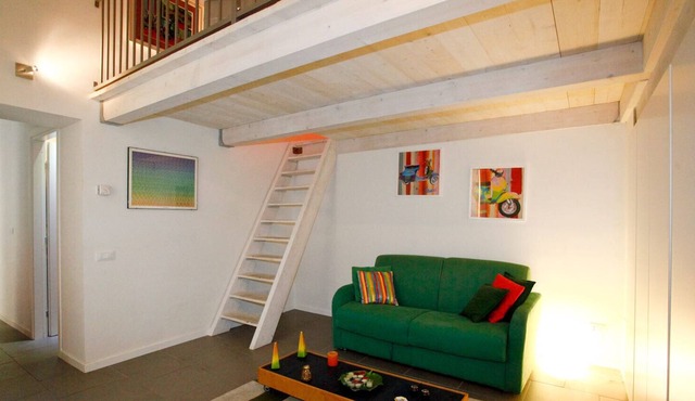 Apartment "Loft near Trevi Fountain" with Balcony & Wi-Fi