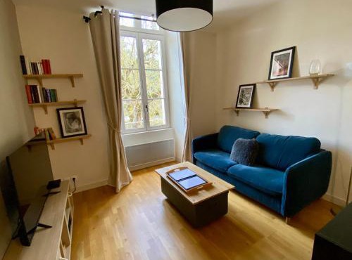 Au Fil du Clain — T2 cosy, parking & fibre