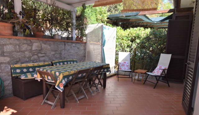 Beautiful equipped veranda