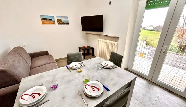 Brand new one-bedroom apartment with terrace