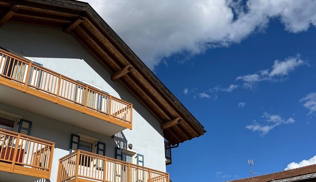 Bright and comfortable apartment with mountain views.
