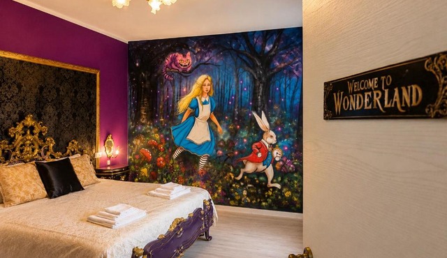 Casa dei murales Wonderland Cascata delle Marmore - esperienza immersiva da fiaba