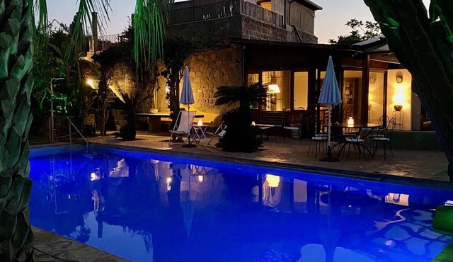 "Casetta Agave" con giardino, piscina e idromassaggio termale