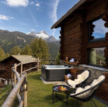 Chalet Paradise Sauna and Panoramic Views of Monte Rosa and the Matterhorn