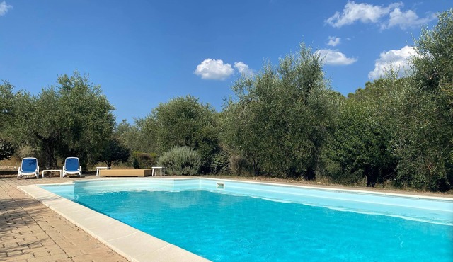 Charming and Spacious 1-bedroom apartment in tranquil Otricoli with WiFi, AC