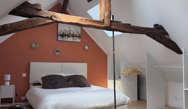 Charming apartment in the historic center of Montignac-6 people -3 bedrooms