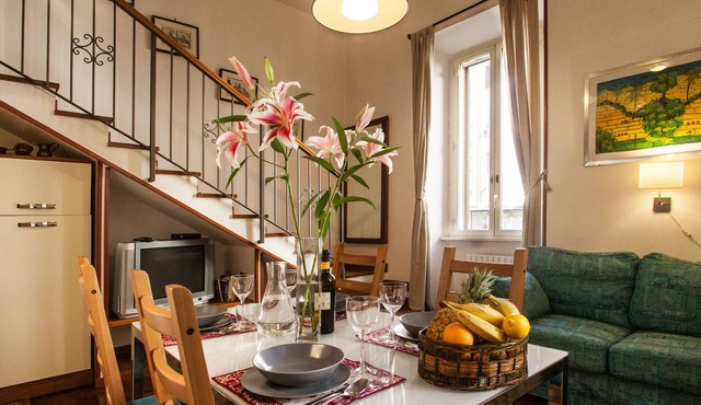 Cozy Charming Quiet Studio a few meters from Villa Borghese - a/C, Wifi, TV SaT