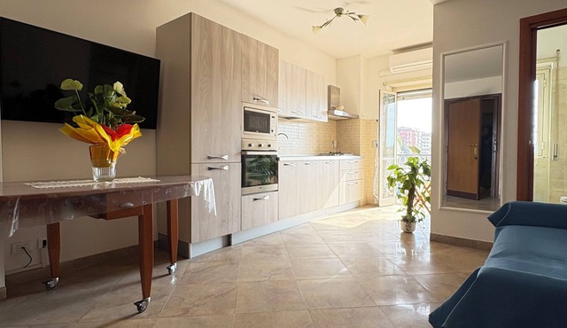 Dream house in Rome with private parking.