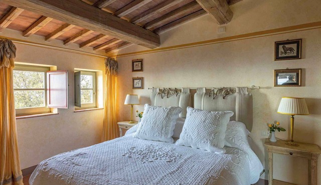Holiday flat with balcony and view