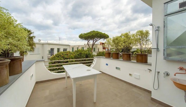 In finely finished villa just minutes from the sea and the town