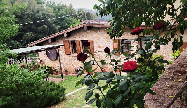 In Siena's surroundings, beautiful house for 2-4 people, with garden and pool