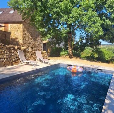 Instant Lot Maison pierre insolite Piscine Nature