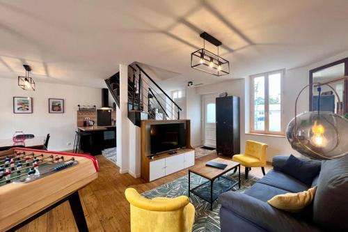 Maison 6 personnes - Spa privé Jardin Pétanque - Proche gare Brive