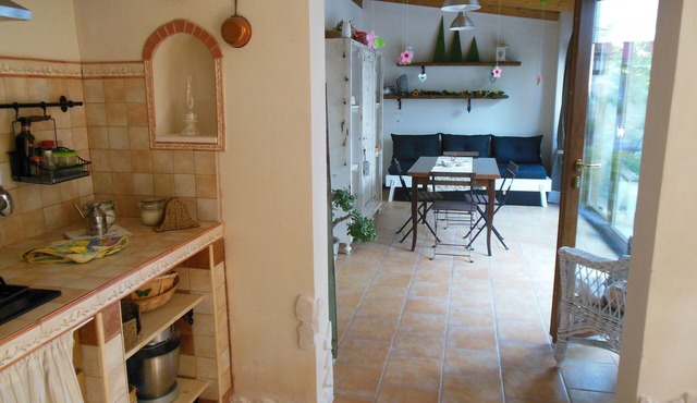 Mini apartment in a villa