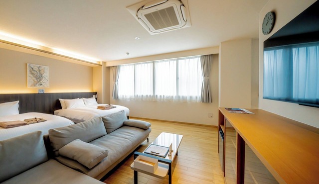 Nonsmoking Semidouble twin room 1st floor 44m2 A101/Hatsukaichi Hiroshima