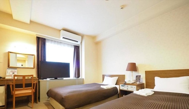 Nonsmoking Twin room without meals Basic plan / Fukuoka Fukuoka