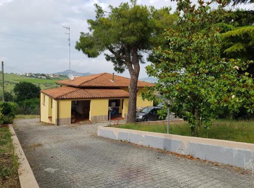 Orange house