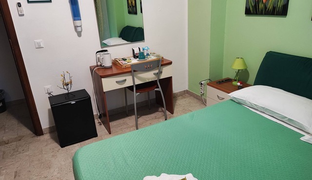 Our apartment is located on the 2nd floor of a stately building
