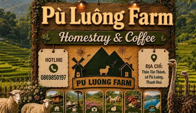 Pù Luông Farm Homestay & Coffee
