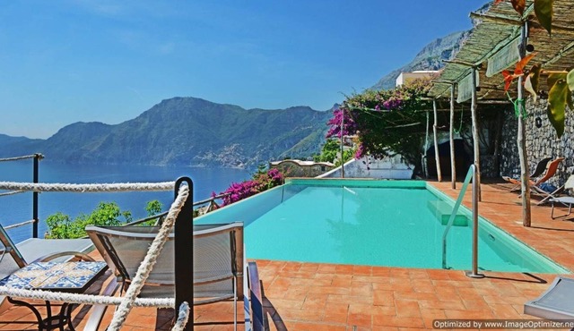 Praiano villa rental with pool