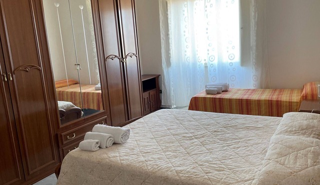 Quiet apartment between seas and mountains