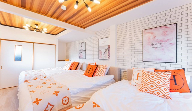 Recommended for USJ, Osaka Sight Seeing,Newly Reno! 5min walk to station. 2bed