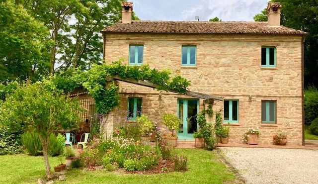 Restored Farmhouse with Pool and Fabulous Views of Pastures, Woods and Mountains
