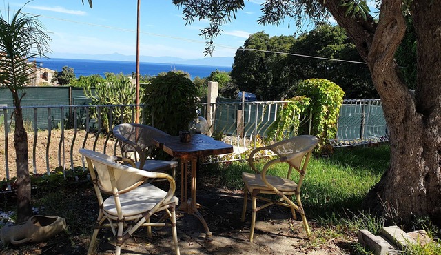 Romantic studio with sea view inside Casale San Francesco resort
