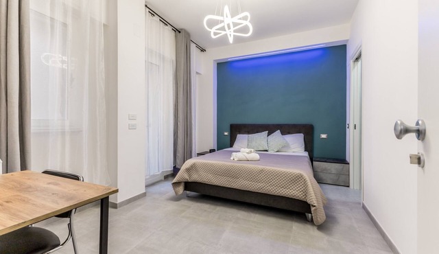 Room 'Gordiani Guest House - Green' with Balcony, Wi-Fi and Air Conditioning