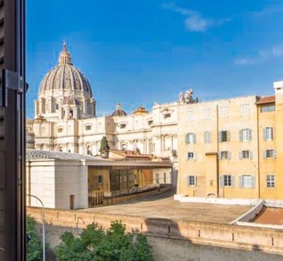 Room with Direct View of St Peter's Basilica