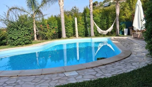 Sea view villa with pool near Tropea
