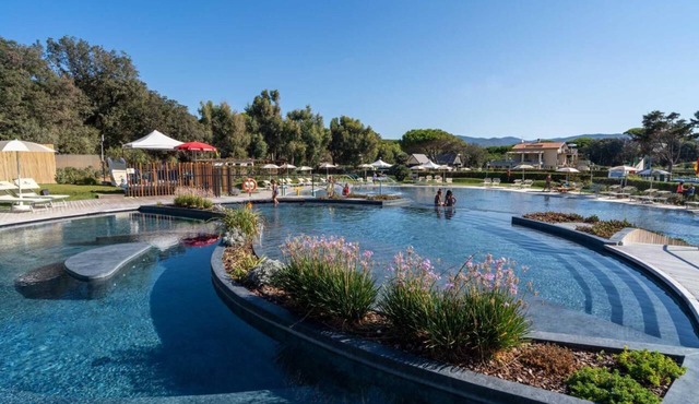 Stella del Mare Family Camping Village Lodge Superior Agclu für 6 Personen