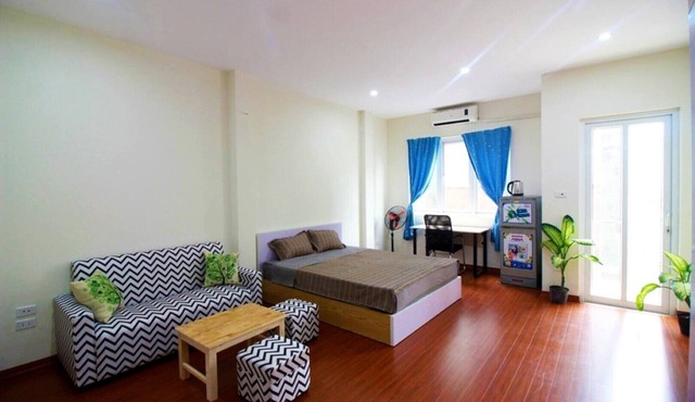 Studio room 4A with balcony