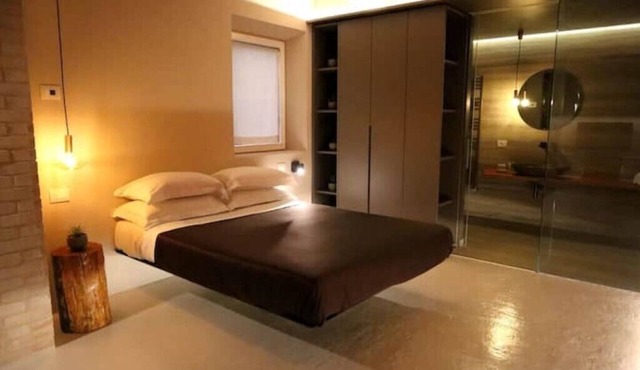 Suite with private in-room whirlpool and garden pool