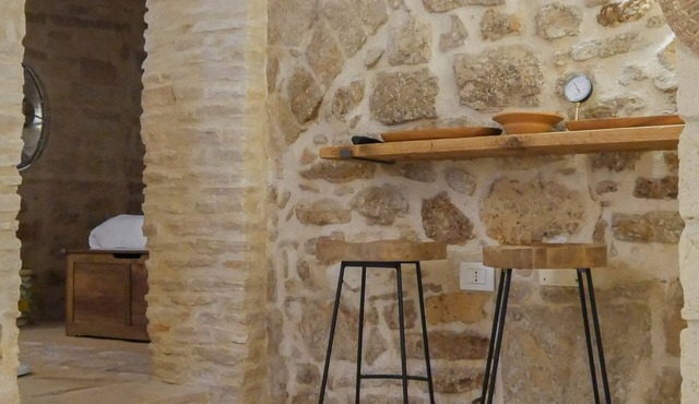 The Aura Stone Room: an oasis of charm, nestled in the heart of Corato in Puglia.