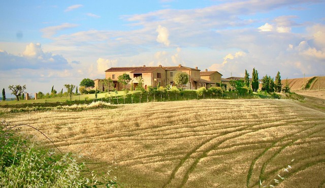 Traditional Tuscan farmhouse with breathtaking views 19 Minutes from Montalcino