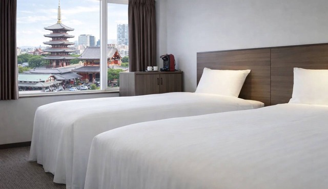 Twin Room in Ariake Tokyo
