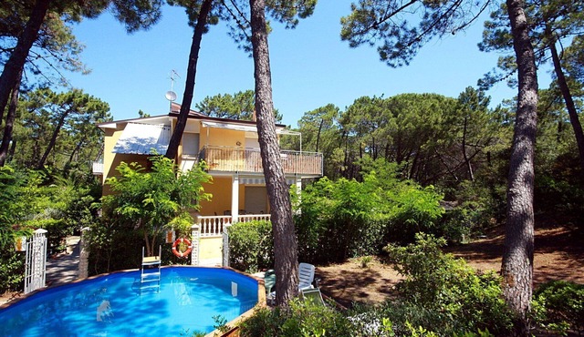 Villa LIDIA with private pools 90 meters from the beach