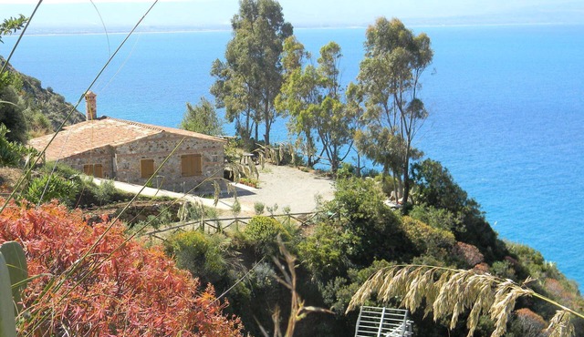Villa Capo Vaticano near Tropea breathtaking view